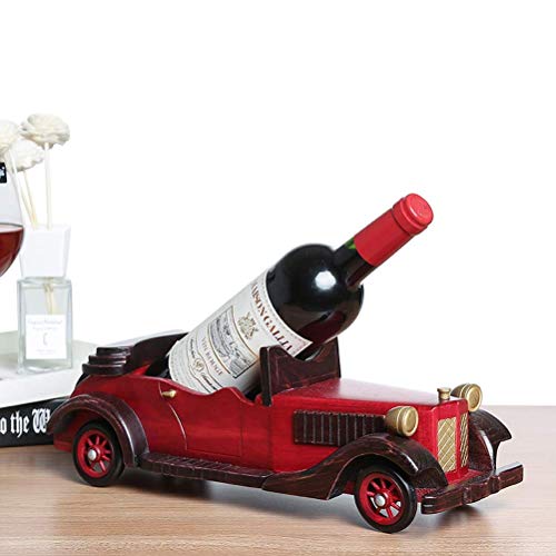 Soporte para Botellas de Vino Retro de Madera miniatura 1