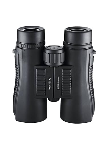 Eschenbach Optik Bison Fernglas 10x42 - Weitwinkel-Präzision und Robustheit für anspruchsvolle Naturbeobachtung und Outdoor-Aktivitäten