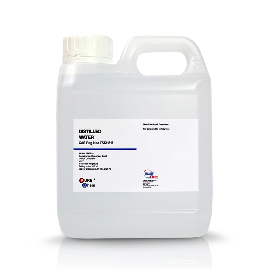 Distilled Water - Pure Chem (White) 1L Jerry