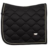 Tapis de selle élégant et résistant de la collection Black Gold de Equestrian Stockholm