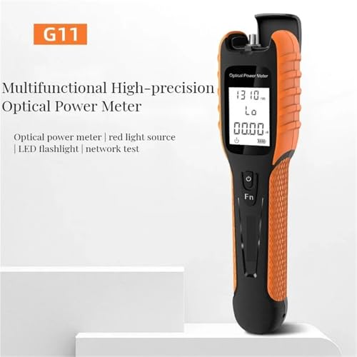 Probador OPM 5G FTTH y medidor de potencia óptica de alta precisión con batería de -50 a 26dBm 6