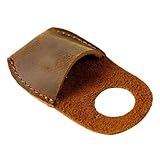Pulgar, Férula De Pulgar | Protectores De Dedo De Cuero Para Escultura De Madera | Accesorios De Hechos A Mano, Herramientas De Blanqueamiento, Guantes Para Artesanía De Talla De Madera