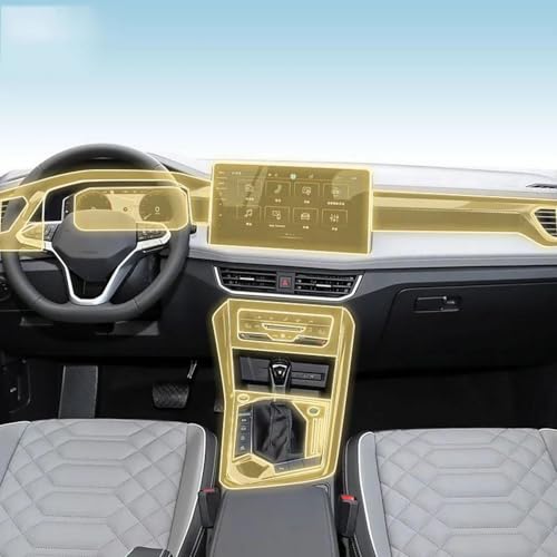 GCTTTCFX Película de protección de pintura PPF para interior de coche, película de TPU transparente contra arañazos, para Volkswagen Tayron 2023-2025