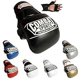 Combat Sports Max Strike MMA Training Gloves, Open Palm Fingerless Gloves for MMA, Muay Thai, and Kickboxing