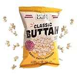 Little Lad’s Healthy Popcorn (Buttah) - Vegan, Gluten-Free, Non-GMO Popcorn with Rich Butter Flavor 100% Plant-Based, 5.4 Oz (Pack of 3)