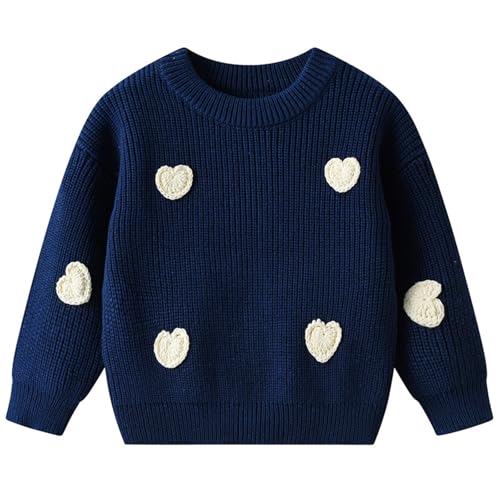Pull filles en maille douce confortable et anti-irritation