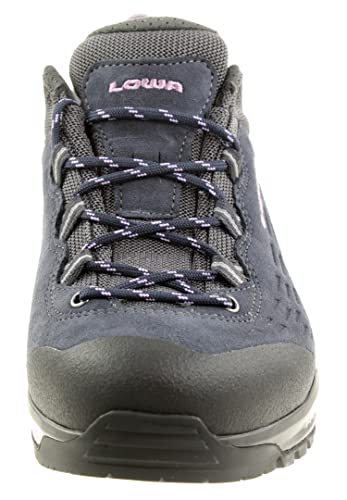 LOWA W Explorer Ii GTX Lo Blau - Gore-Tex Leichter wasserdichter Damen Gore-Tex Trekkingschuh, Größe EU 41 - Far