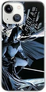 ERT GROUP mobile phone case for Iphone 13 original and officially Licensed DC pattern Batman 002 optimally adapted to the shape of the mobile phone, case made of TPU