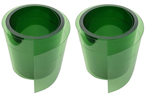 Preisvergleich Produktbild EXCOLO 2 Rollen Schneckenzaun je 10 Meter lang Schneckenschutz Schneckensperre Abwehr Schneckenstopp