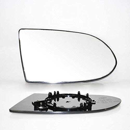 Glace de porte voiture droit chauffant konvex pour Zafira 02