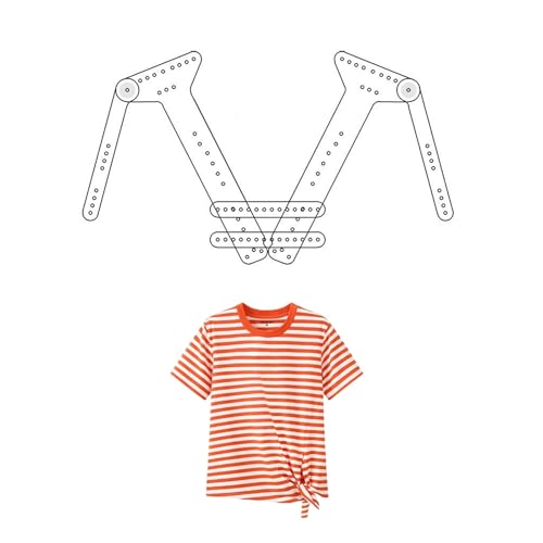 Mannequin Invisible 3 en 1 en Acrylique, Convertible pour Hauts, Pantalons et vêtements Enfant, Buste de Mannequin Portable pour la Photographie, avec Bandes...