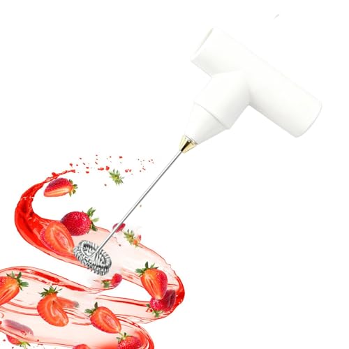 Mezclador Eléctrico,Espumador De Leche Inalámbrico - Aparato Eléctrico Para Batir Huevos Y Mezclar A Mano,Para Repostería Casera Cafés Con Espuma De Leche Y Mezclador Eléctrico,Espumador De Leche Inalámbrico - Aparato Eléctrico Para Batir Huevos Y Mezclar A Mano,Para Repostería Casera Cafés Con Espuma De Leche Y