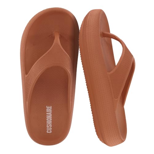 Image of CUSHIONAIRE Women's Fling recovery cloud pool slides sandal with +Comfort