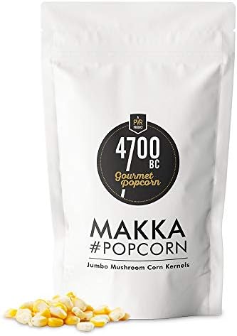 4700BC Popcorn Makka, Jumbo Mushroom Corn Kernels, Pouch, 475 Gm