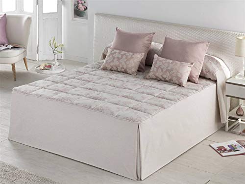 JVR Tejidos Colcha edredón Fantasy - Cama 150 cm - Color Oro