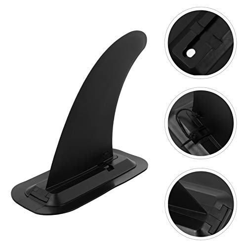 BESPORTBLE Barbatanas de plástico para prancha de surfe para prancha de surf única para prancha de s