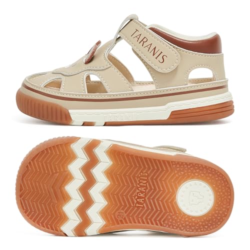 Baby and Toddler Boys & Girls Summer Sneakers Lightweight Sandals Breathable Strap Athletic Running Squeak Shoes Prevention of Child Wandering3