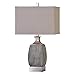 Uttermost Caffaro Textured Rust Bronze Ceramic Table Lamp