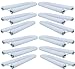 GE Garage & Basement 72113 F32T8/SPX41/U/6/ECO 32 Watt, 2800 Lumen T8 U-Bent Light Bulb with Medium Bi-Pin (G13) Base, 12-Pack