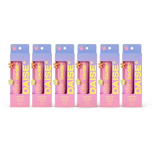 Image of DAISE Peptide Lip Butter Balm in Hot Mocha 6×15ml, Lightly Tinted (Cake Pop)
