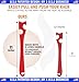 INFRAOVENS Silicone Oven Rack Push Pull Tool with Longer Handle, Shelf Puller for Air Fryer Toaster and Oven, Stick with Hook Tool for Small Kitchen Appliances, Cool Kitchen Gadgets and Accessories