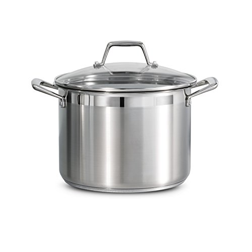 Tramontina Lock & Drain Stainless Steel 8-Quart Pasta Pot and Strainer