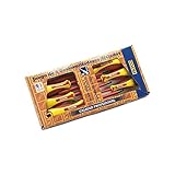 Producto útil y práctico Alyco 119330 119330-Juego 6 Destornilladores aislados VDE en Caja de Carton, Negro
