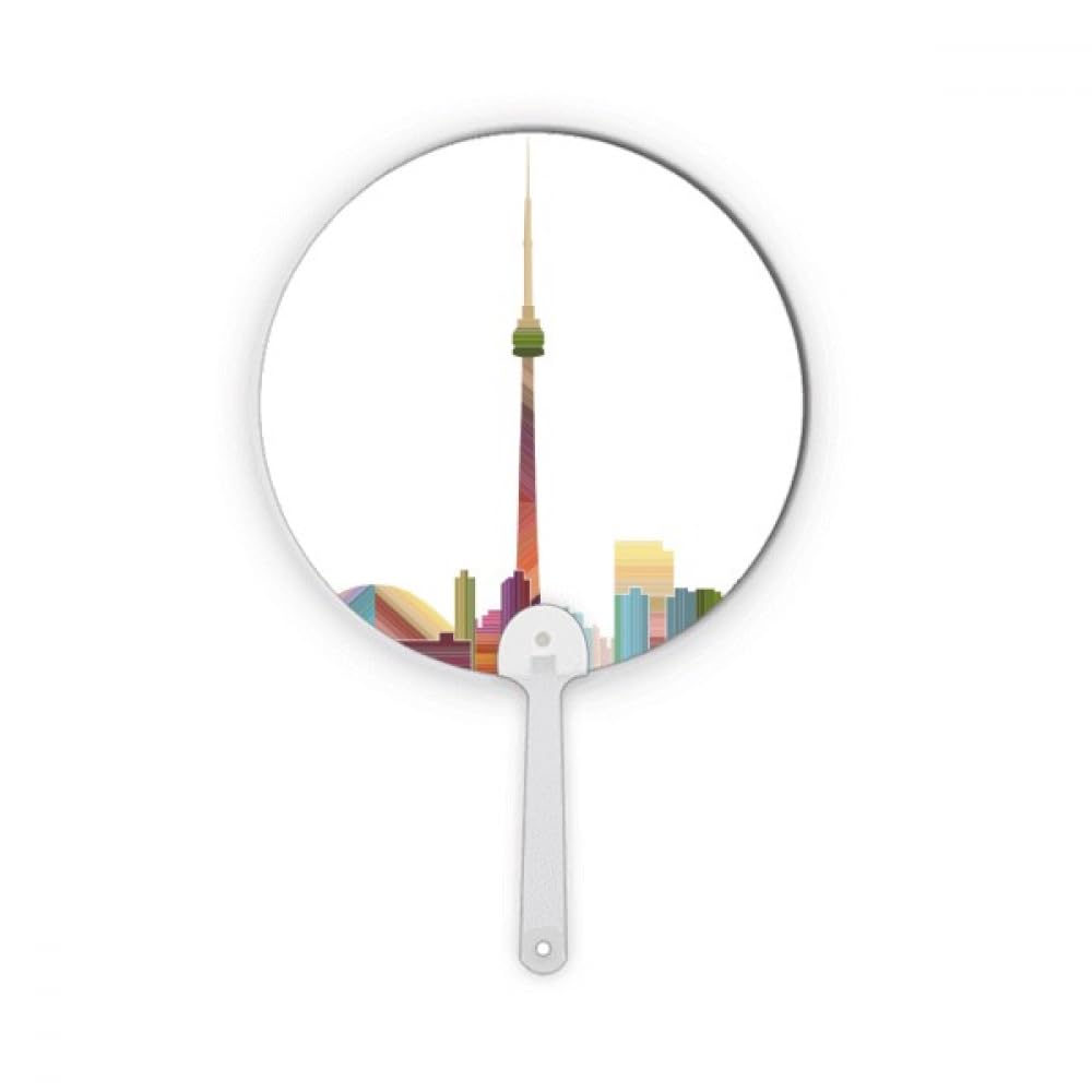 Aquarelle Canada ronde en plastique pour sublimer vos murs de bureau