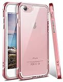 iPhone 7 Case, iPhone 7 Cover, Ansiwee Reinforced Frame Crystal Highly Durable Shock-Absorption Flexible Soft Rubber TPU Bumper Hybrid Protective Case for Apple iPhone 7 4.7