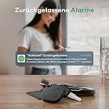 ATUVOS Air Tag Schlüsselfinder 4er Pack, Smart Tracker KeyFinder Kompatibel mit Apple Wo ist? APP (iOS NUR,Android Nicht unterstützt) Bluetooth Key Finder für Gepäck/Koffer/Taschen,Austauschbarer Akku