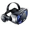 3D VR Headset Virtual Reality Gaming Bril 3D-films Goggles met koptelefoon Compatibel met iPhone Android 5 tot 7 inch…