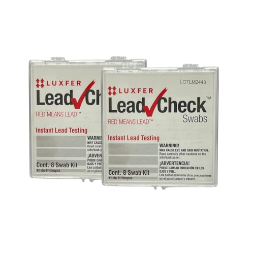 Lead Check Swabs 8 Swab Blister Pack (2 Pack)