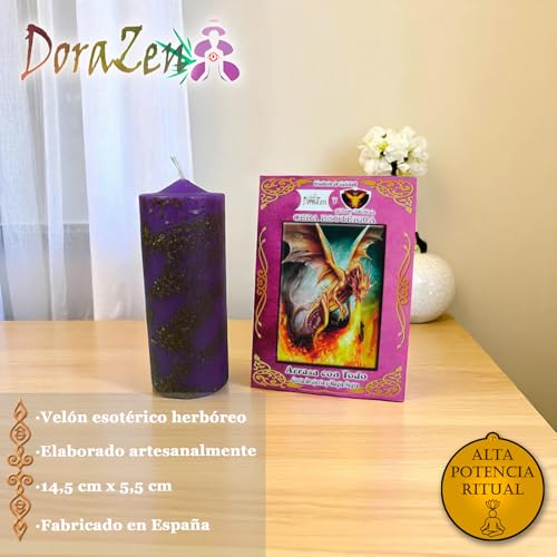 Miniatura 2 de Ritual Del Velón Herboreo Arrasa Con Todo - Ritual Místico De Limpieza Y Contra Hechizos - Las Velas De Mariano