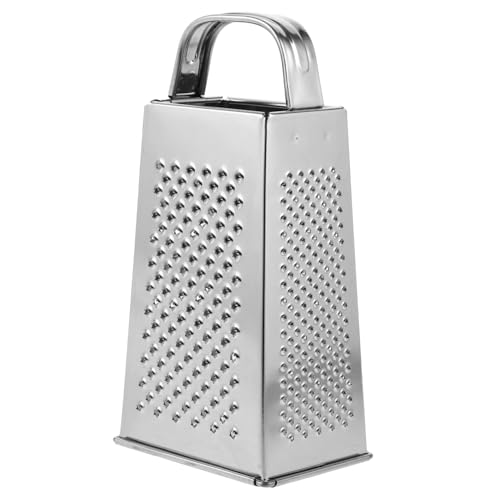 OHPHCALL ステンレス製四面多機能グレーター 野菜スライサー 強力耐久 食材薄切り 千切り おろし対応 キッチン用??器 設計で手指保護 使い