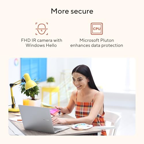 Image of ASUS Vivobook 16 (2026), AMD Ryzen AI 7 445, AMD Radeon iGPU, 16GB RAM, 512GB SSD, FHD+, 16 inch, (40 cm), Windows 11, M365 Basic(1 Year)* Office 2024, Cool Silver, 1.88 kg, M1607GA-MB029WS, Co-Pilot+ PC