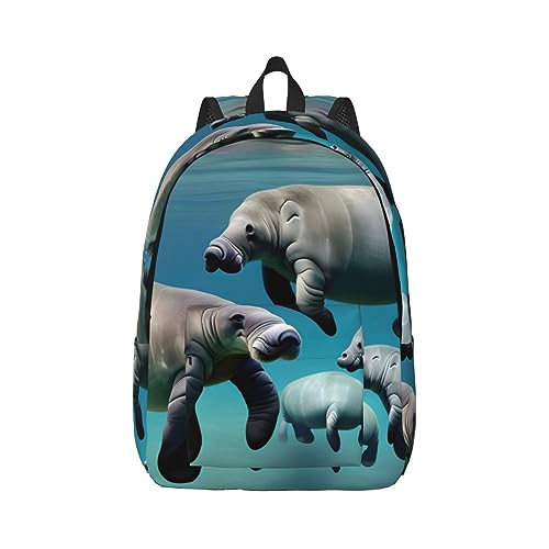 Sac de livres dinosaures colorés : sac à dos de voyage mixte en toile de jour