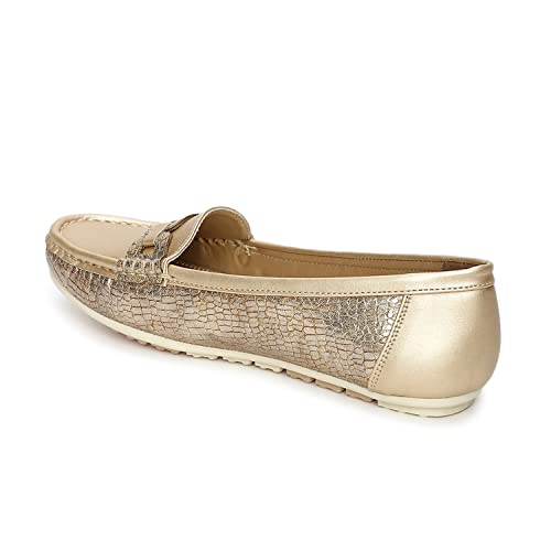 Image of Marc Loire Women Soft Comfortable Flat Loafers for Casual & Office Wear