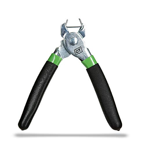 Cascade Tools Hog Ring Pliers Kit with 1000 Pack of 3/4" Hog Rings Galvanized Steel - Perfect for Cages, Automotive Upholstery, Furniture, Bungee Cords, and More! by Cascade Tools - Image 3