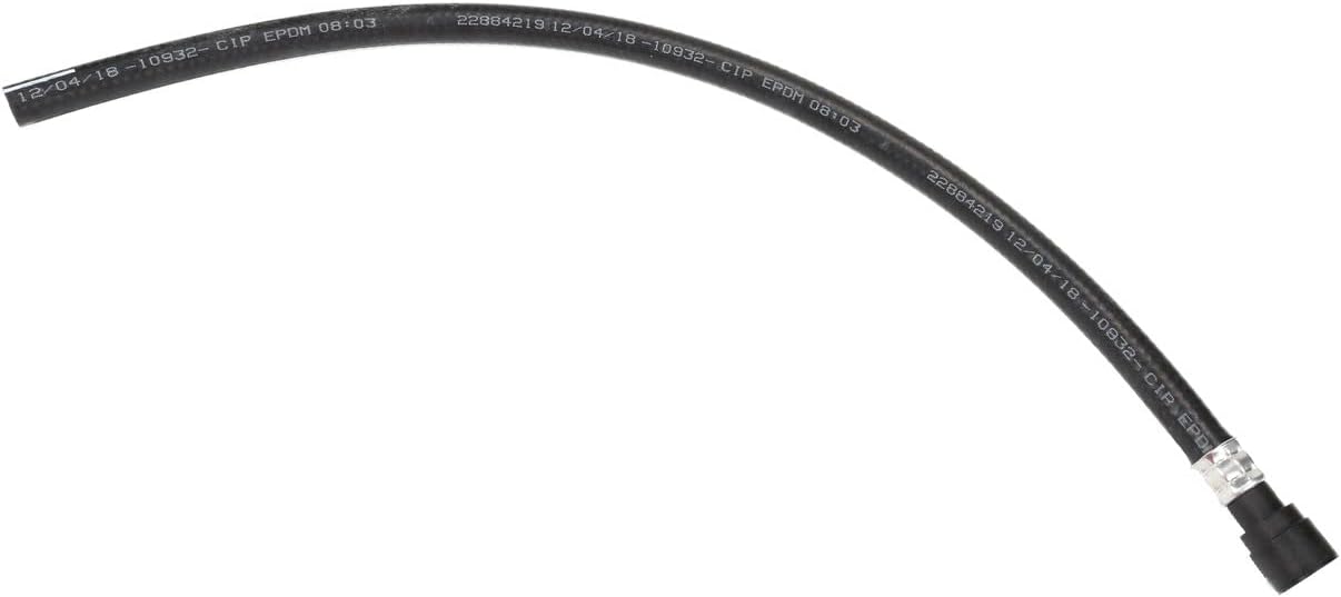GM Genuine Parts 22884219 Heater Inlet Hose, Black Automotive