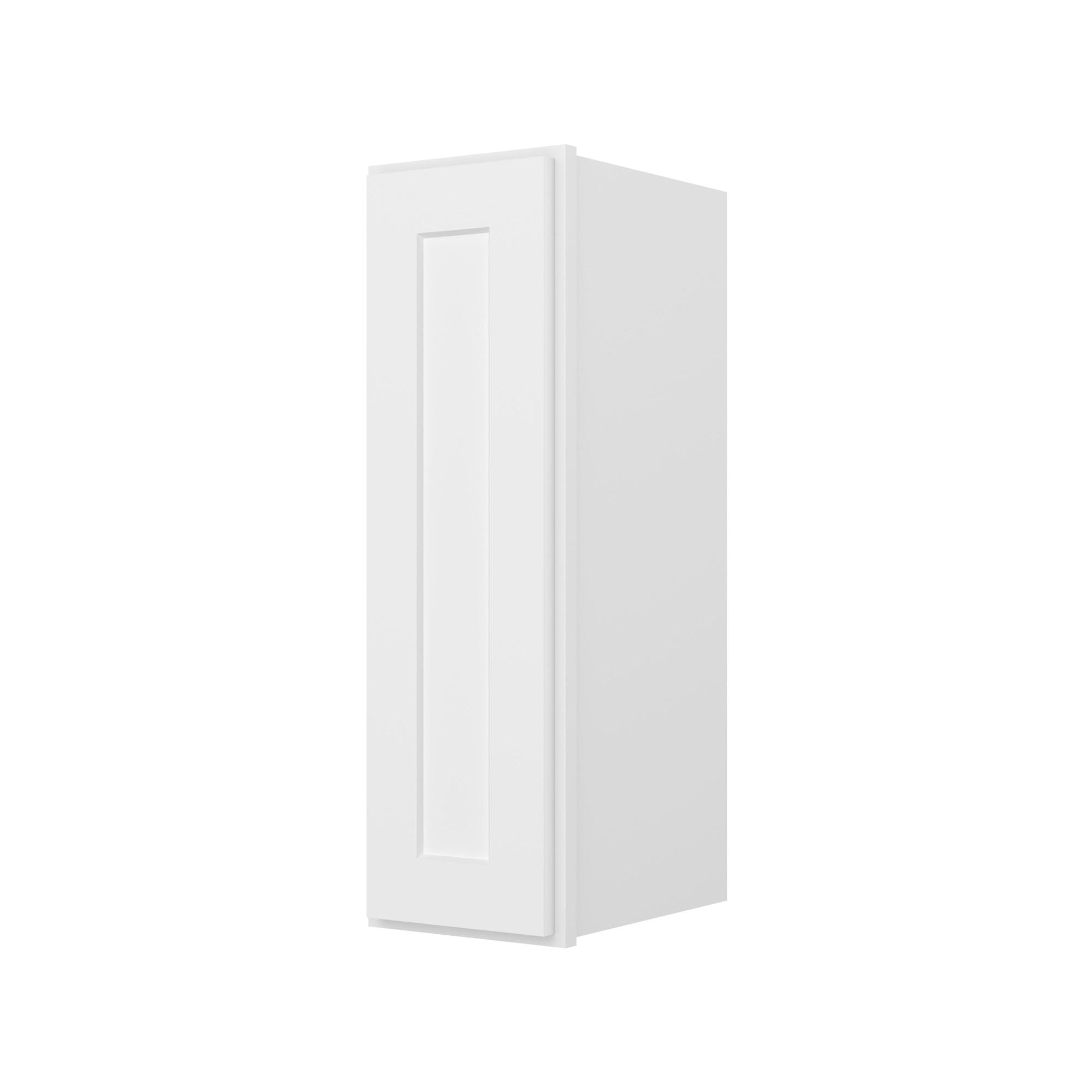 Furinno Shaker 3-Tier 1-Door Wall Kitchen Cabinet, White