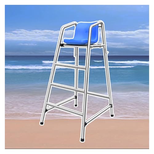 Generico Sedie da Bagnino Resistenti per Uso Esterno, Rimovibili con Gancio e scaletta, perfette per spiagge, porti turistici, Piscine e fermate della metropolitana