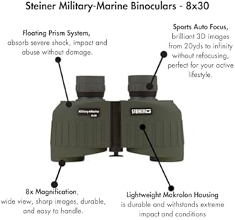 Steiner Model Military-Marine 8x30 Binoculars