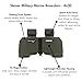 Steiner Military-Marine Series Binoculars, Lightweight Tactical Precision Optics for Any Situation, Waterproof, Green, 8x30