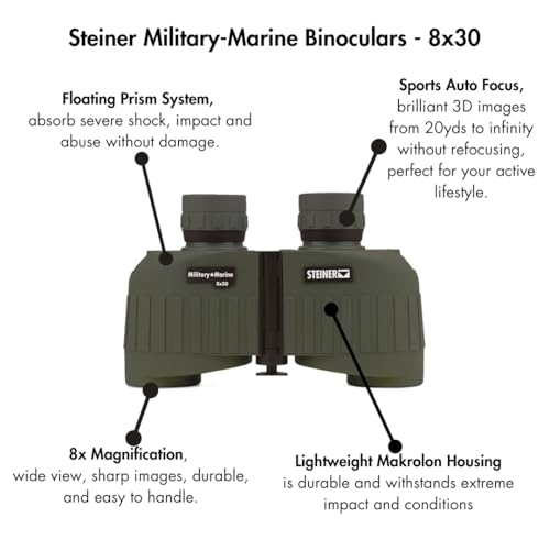 Steiner Model Military-Marine 8x30 Binoculars