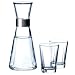 Produktbild Rosendahl, Designer GC Set: Vattenkaraff 1 st, vattenglas, 2 st, aus bleifreiem Glas, Stahl und Kunststoff in Klar