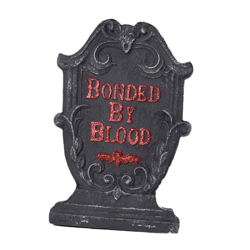 BESPORTBLE Realistic Simulation Tombstone Halloween Decorations Scene Graveyard Prop