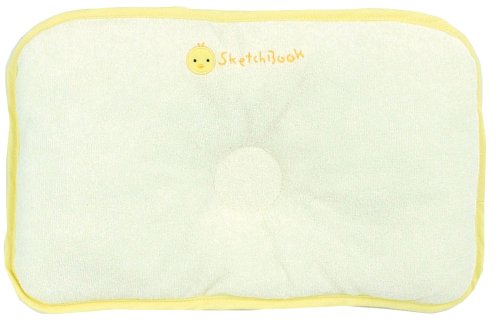 Coussin de positionnement Nishikawa Sangyo babypuff grand modèle crème