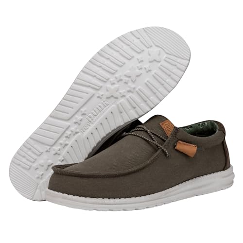 Image of HEYDUDE Men's Wally Workwear | Men's Shoes | Men's Slip-on Loafers | Comfortable & Light-Weight