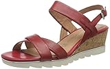 marco tozzi sandalen keilabsatz Material interior: textil MARCO TOZZI 2-2-28724-24, Sandalia con Pulsera Mujer, Rojo Chili 533, 41 EU