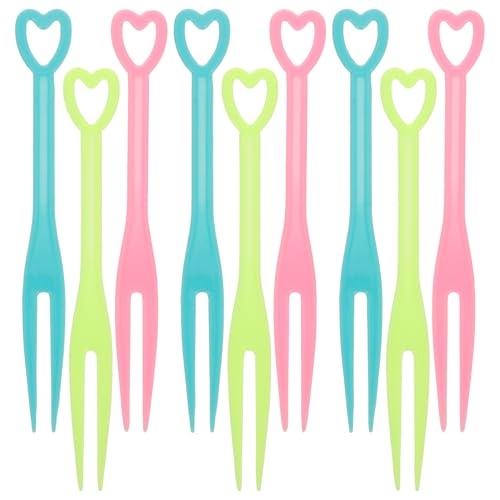 CIYODO 500Pcs Fruit Forks for Desserts and Appetizers Smooth Edges Party Dessert Picks for Events Food Picks for Home Bar Cafe and Restaurant